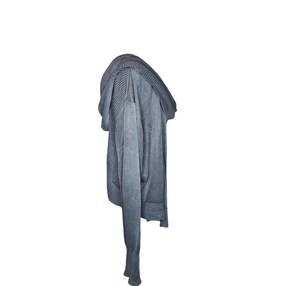 Nicholas K Sweater Oversized Draped Slouchy Thumbhole Apocalyptic Hoodie M - Picture 2 of 8